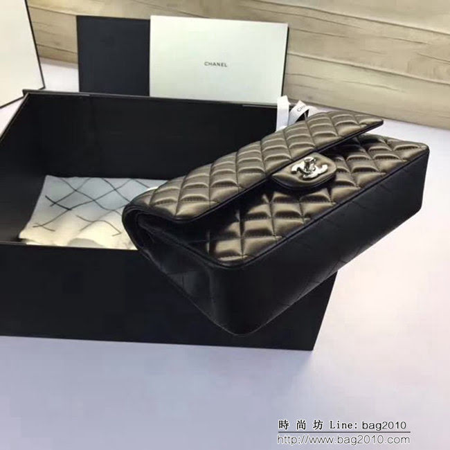 香奈兒CHANEL 原單精品升級版A1112進口小羊皮 金銀鏈條單肩斜挎包 DSC1421